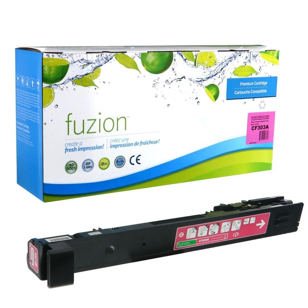 Fuzion Remanufactured Toner for HP CF303A (827A) - Magenta