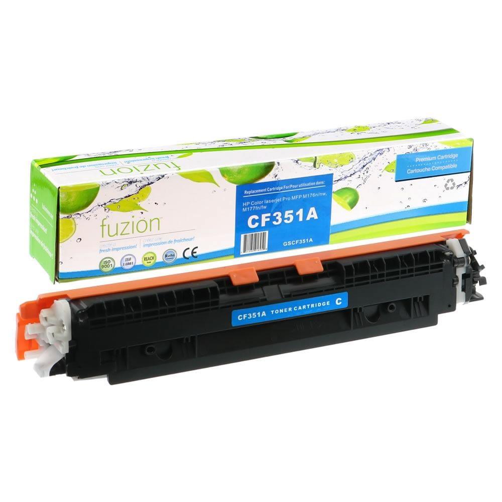 Fuzion New Compatible Toner for HP CF351A (130A) - Cyan