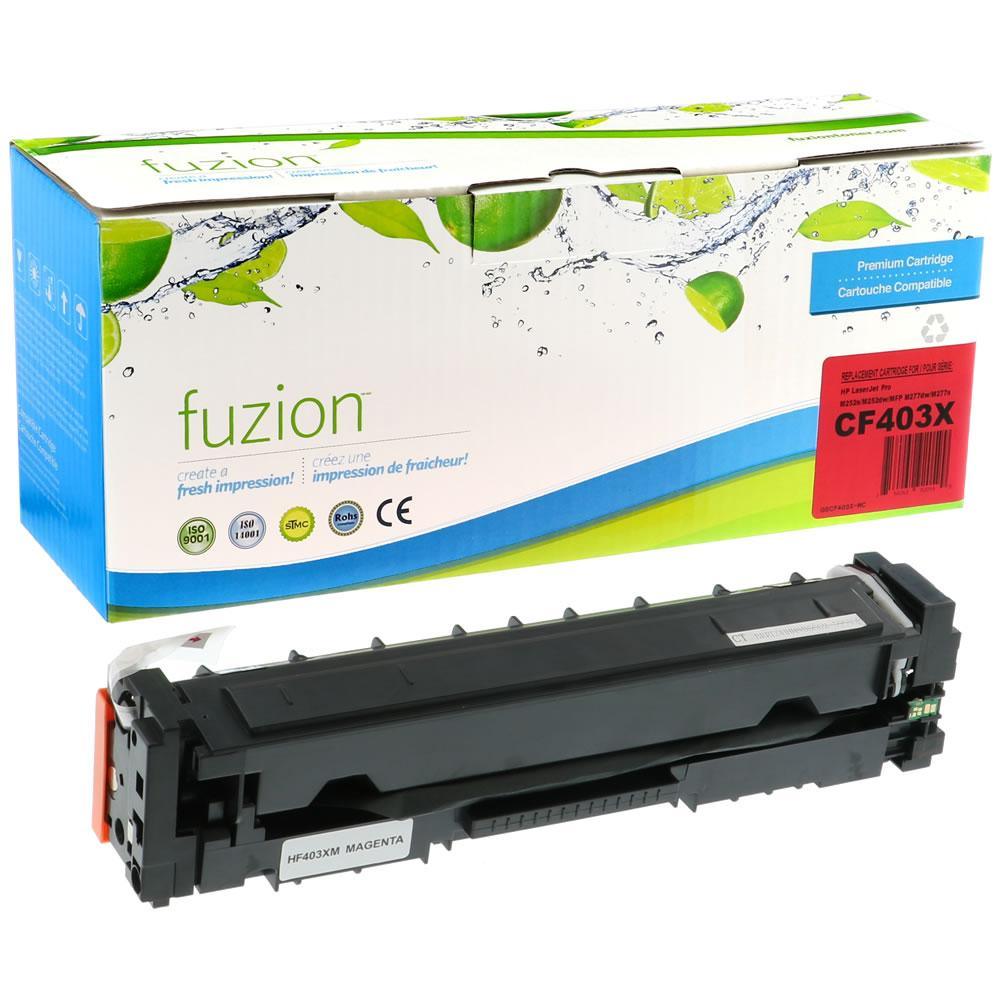 Fuzion New Compatible Toner for HP CF403X (201X) - Magenta
