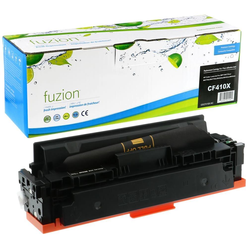 Fuzion New Compatible Toner for HP CF410X (410X) - Black
