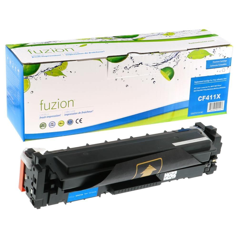 Fuzion New Compatible Toner for HP CF411X (410X) - Cyan