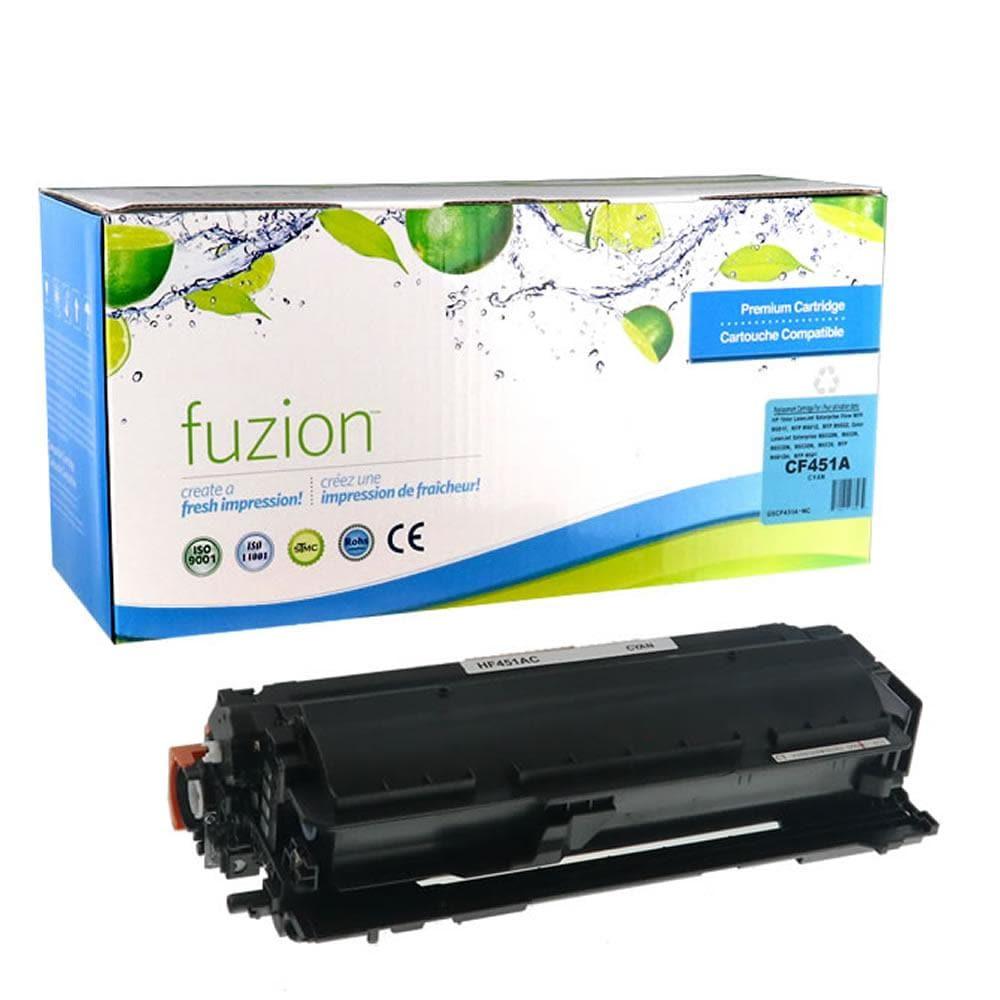 Fuzion New Compatible Toner for HP CF451A (655A) - Cyan