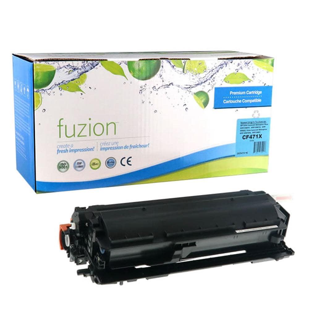 Fuzion New Compatible Toner for HP CF471X (657X) - Cyan