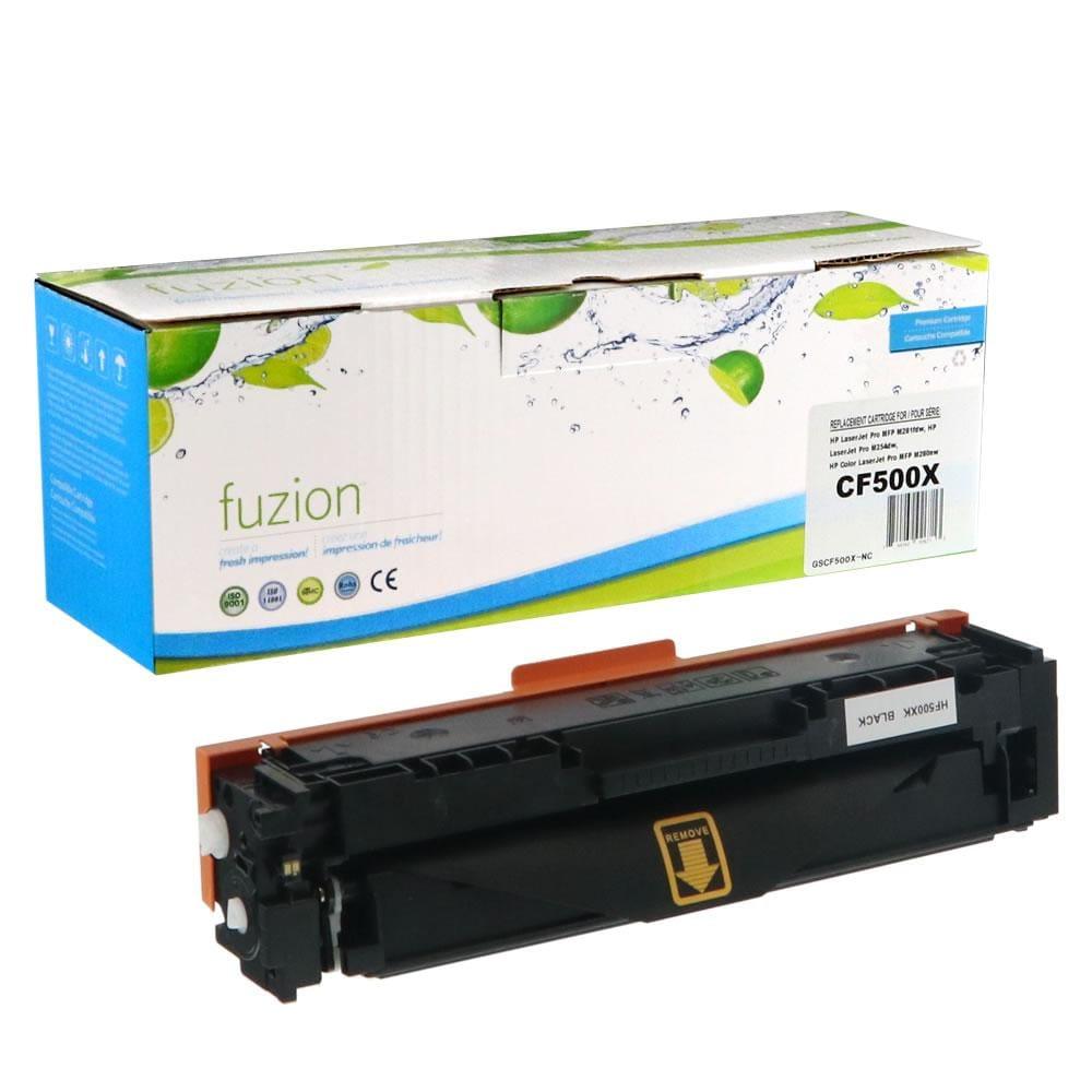 Fuzion New Compatible Toner for HP CF500X (202X) - Black