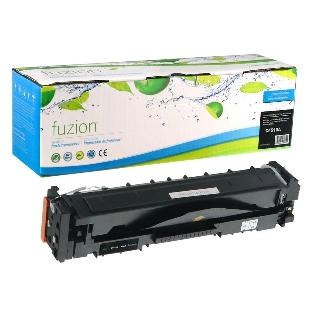 Fuzion New Compatible Toner for HP CF510A (204A) - Black