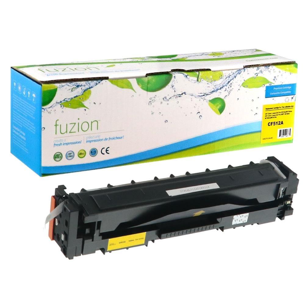 Fuzion New Compatible Toner for HP CF512A (204A) - Yellow