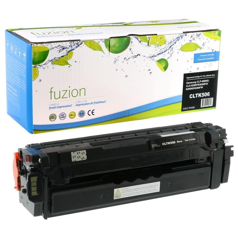 Fuzion New Compatible Toner for Samsung CLTK506L - Black