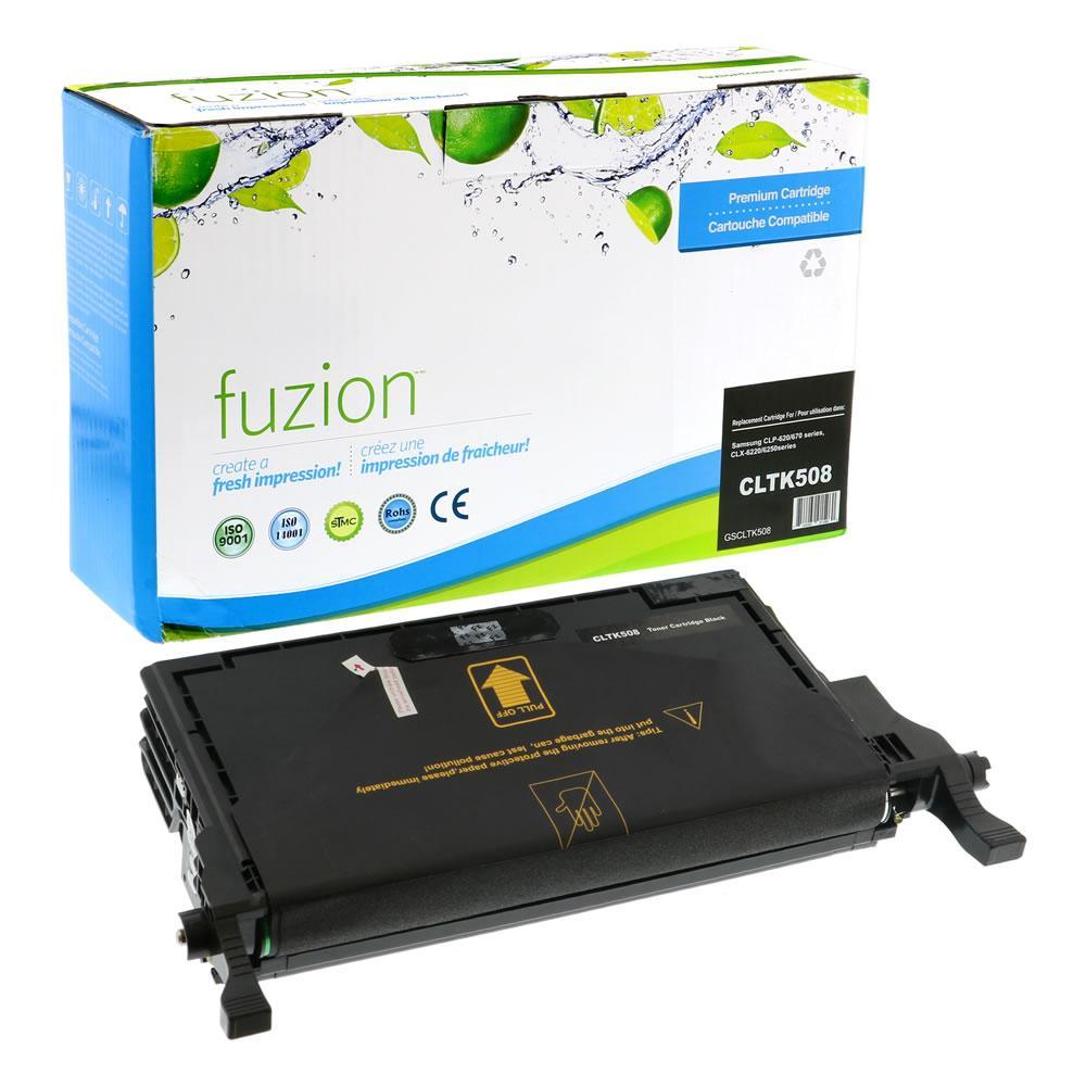 Fuzion Remanufactured Toner for Samsung CLTK508L - Black