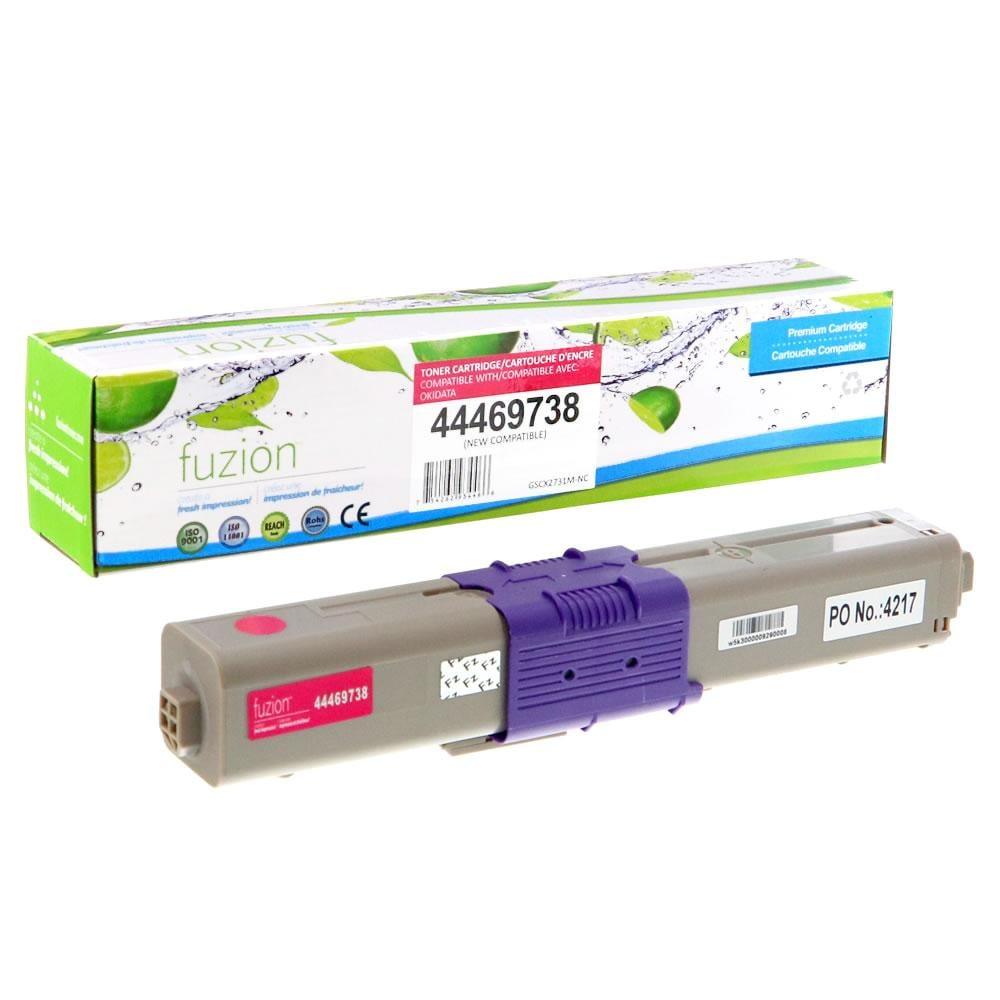 Fuzion New Compatible Toner for Okidata 44469738 - Magenta
