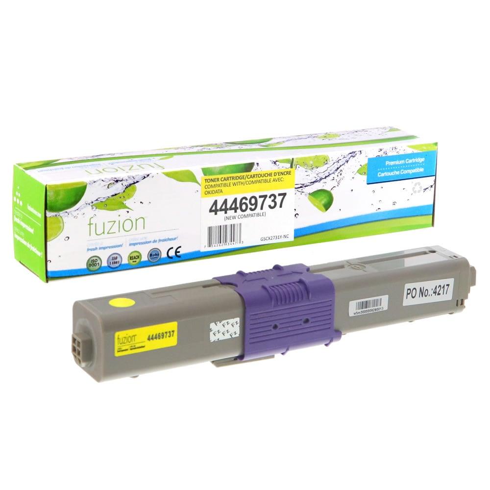 Fuzion New Compatible Toner for Okidata 44469737 - Yellow