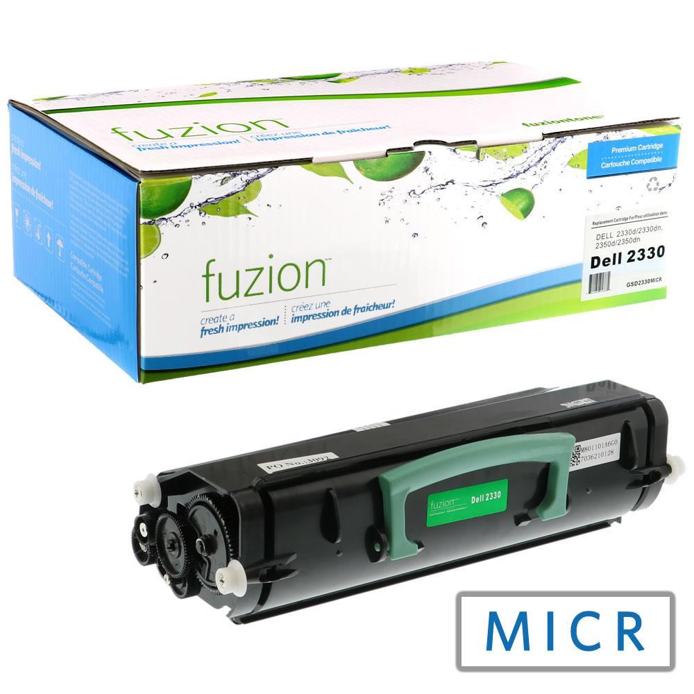 Fuzion Remanufactured MICR Cartridges for Dell 330-2667 MICR - Black
