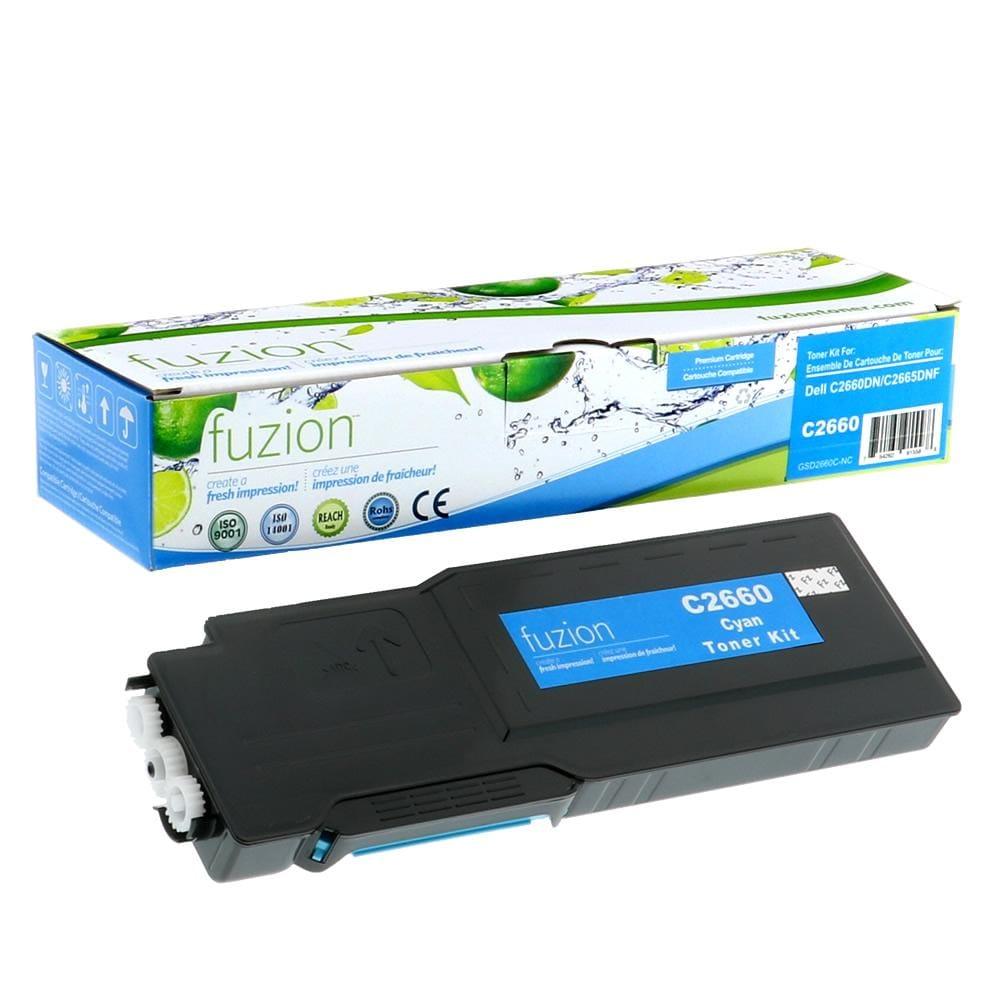 Fuzion New Compatible Toner for Dell 593-BBBT - Cyan