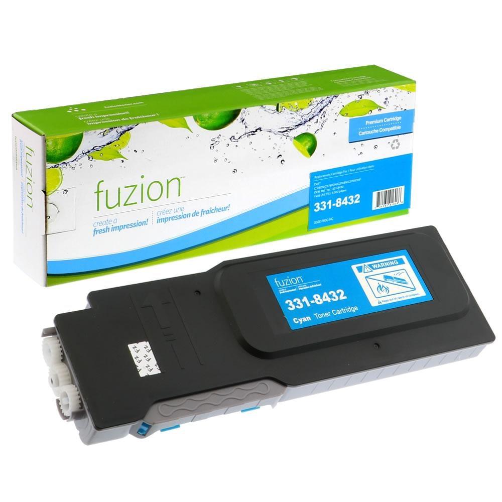 Fuzion New Compatible Toner for Dell 331-8432 - Cyan