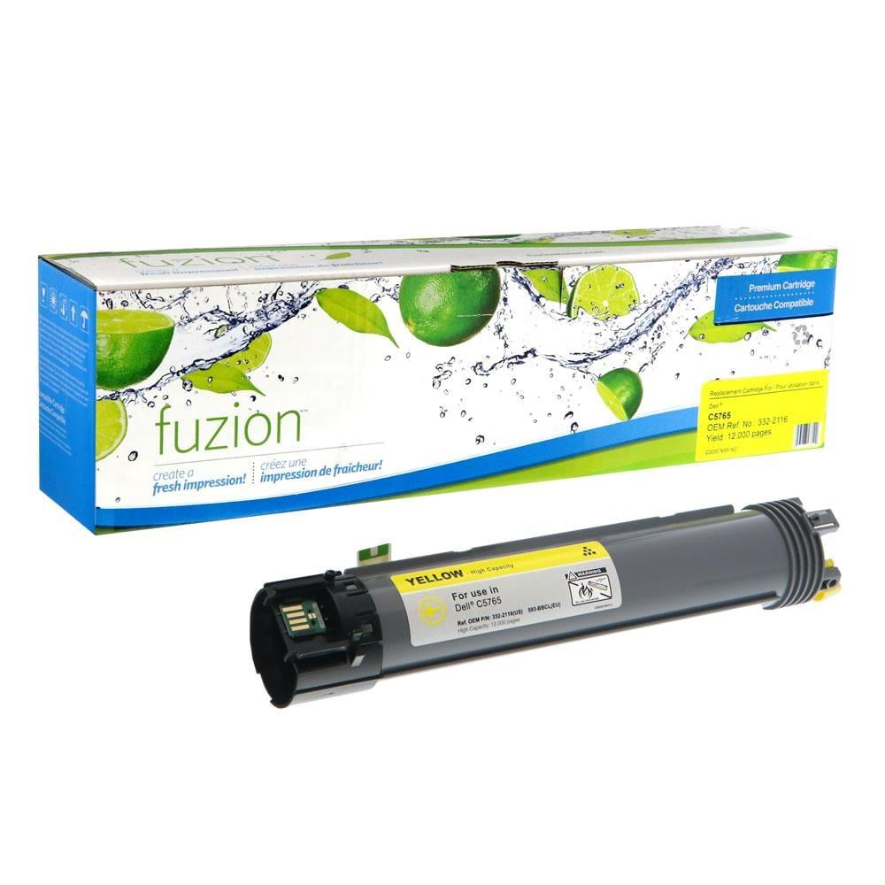 Fuzion New Compatible Toner for Dell 332-2116 - Yellow