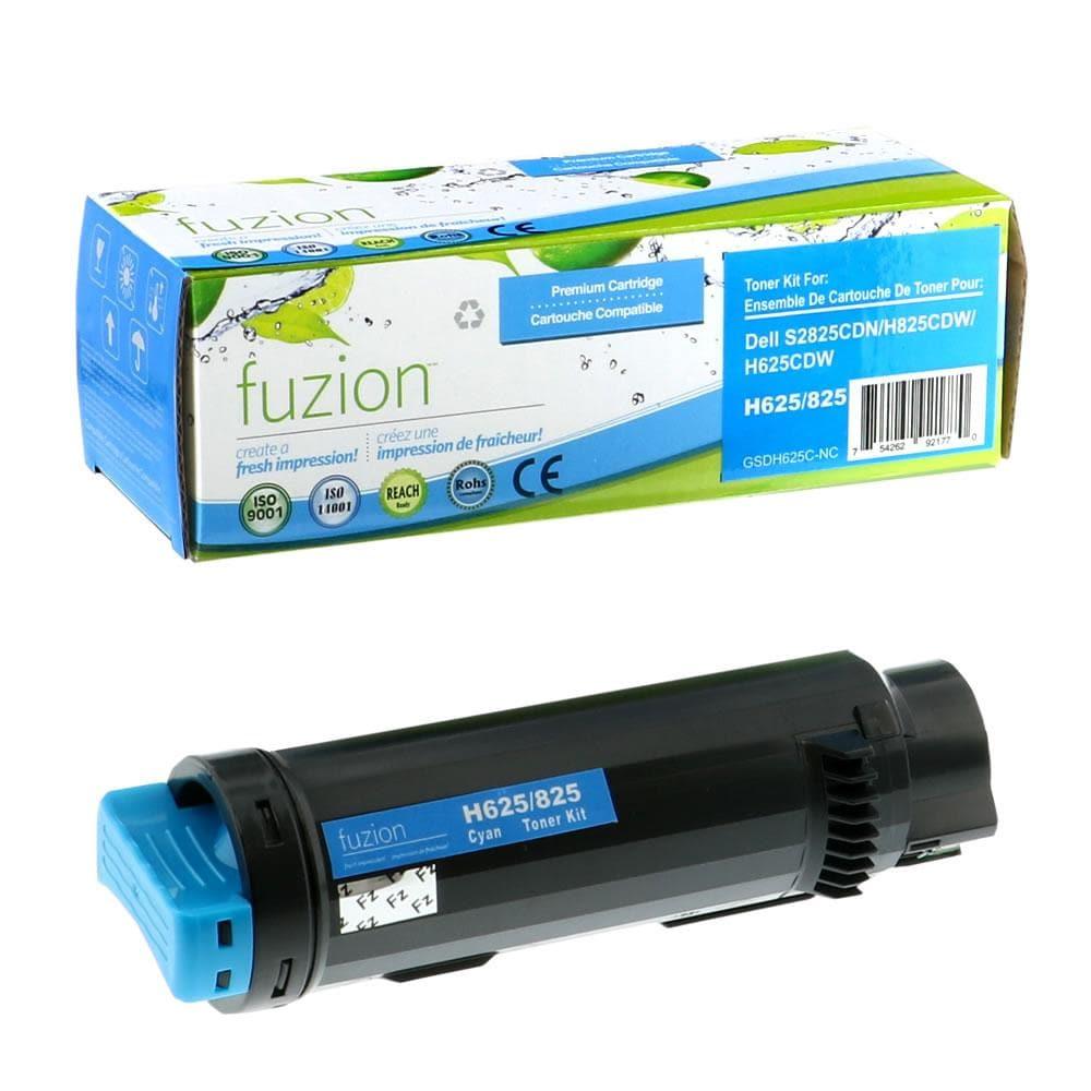 Fuzion New Compatible Toner for Dell 593-BBOX - Cyan