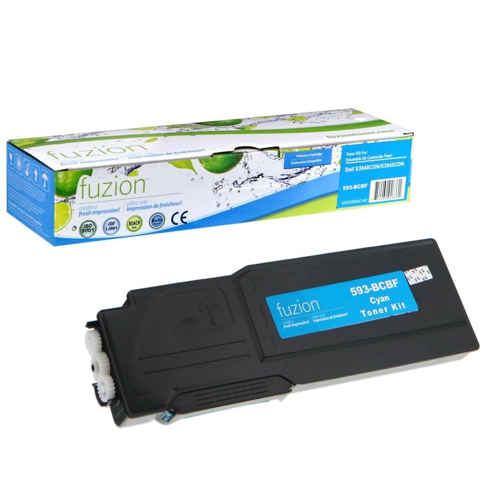 Fuzion New Compatible Toner for Dell 593-BCBF - Cyan