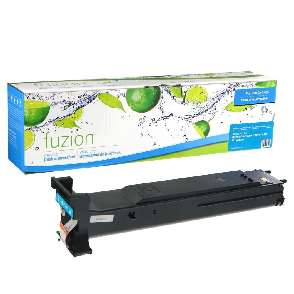 Fuzion New Compatible Toner for KM Bizhub C20 - Cyan