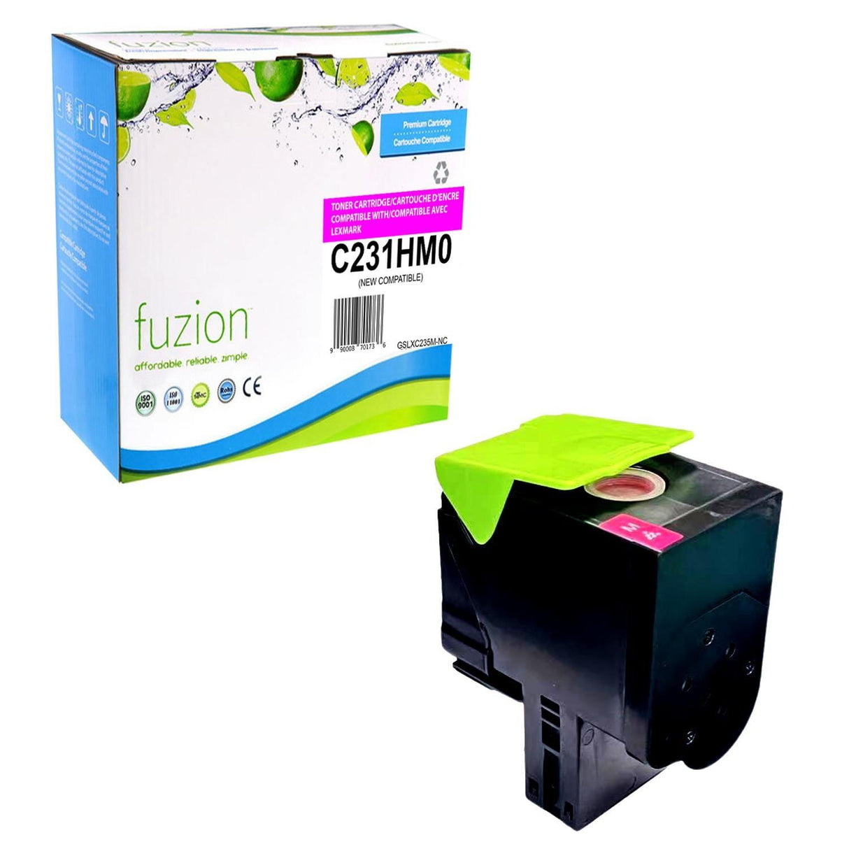 Fuzion New Compatible Toner for Lexmark C231HM0 - Magenta