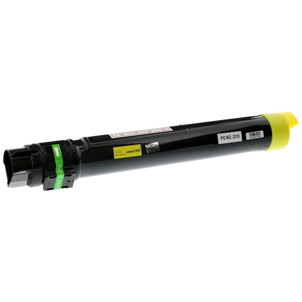 Fuzion New Compatible Toner for Lexmark C950X2YG - Yellow
