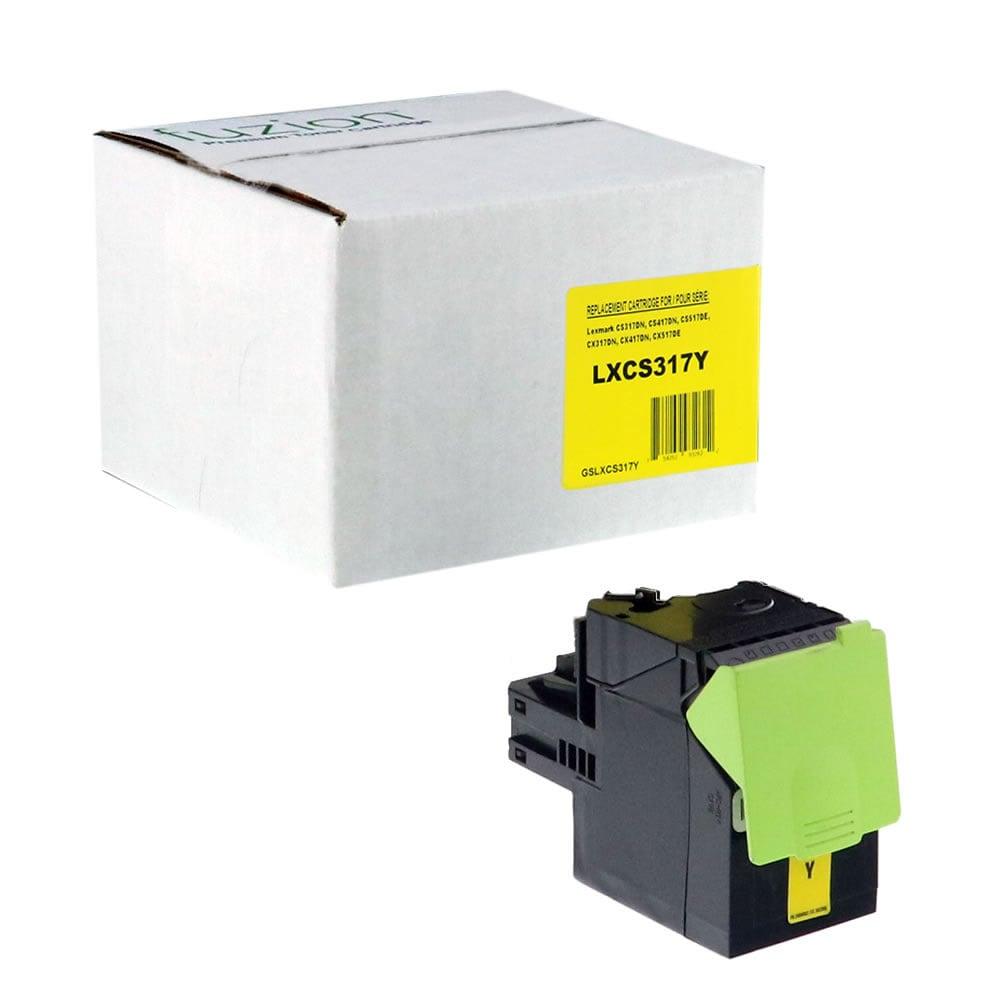 Fuzion Remanufactured Toner for Lexmark 71B10Y0 - Yellow