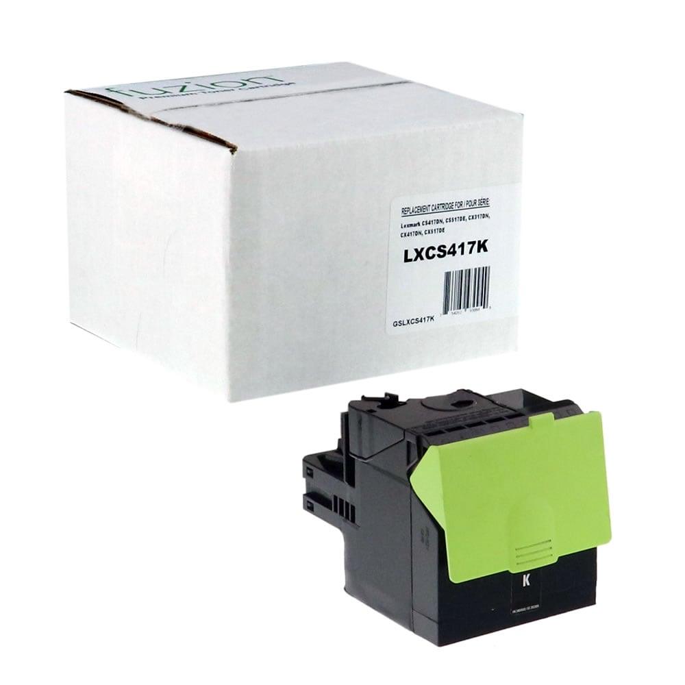 Fuzion Remanufactured Toner for Lexmark 71B1HK0 - Black
