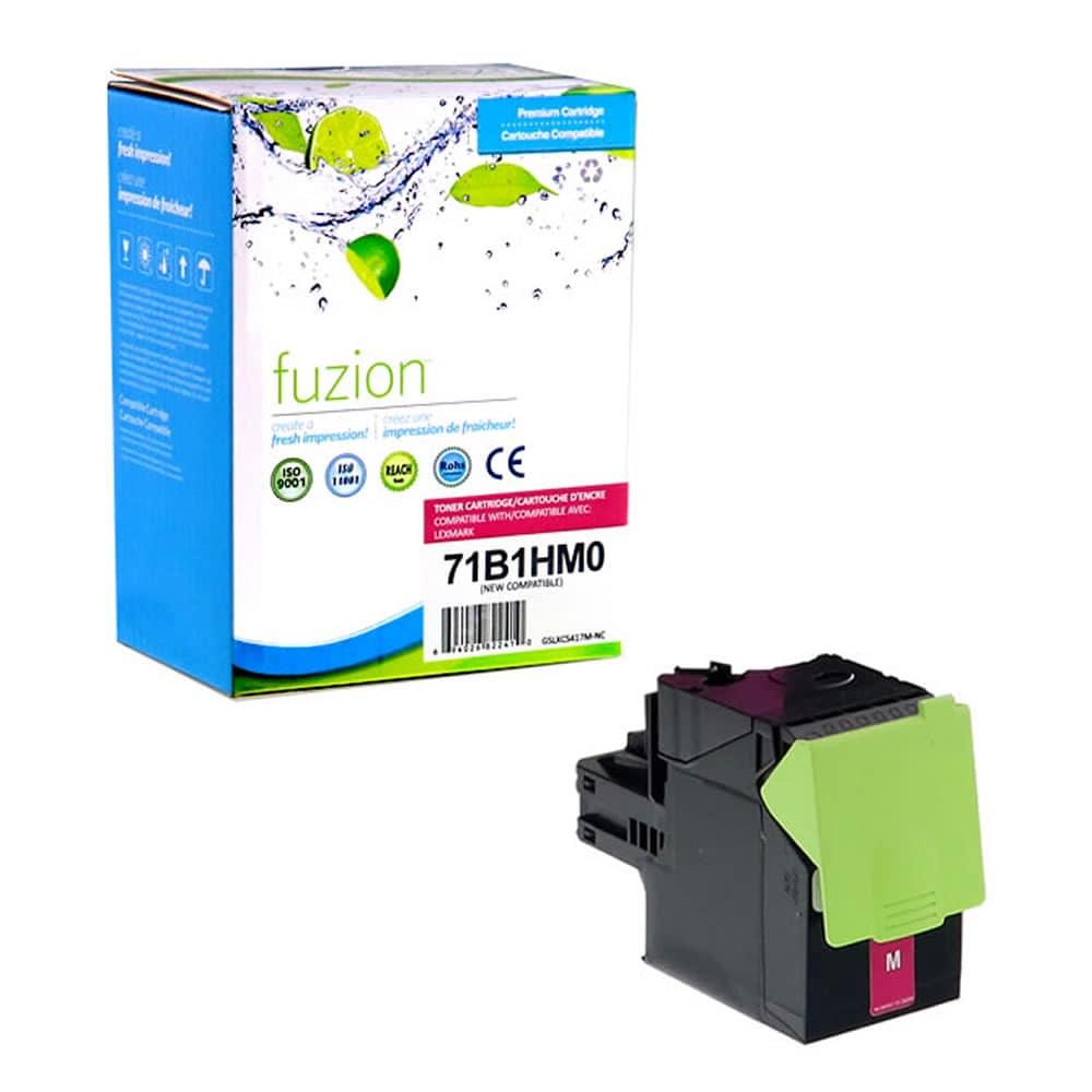 Fuzion New Compatible Toner for Lexmark 71B1HM0 - Magenta