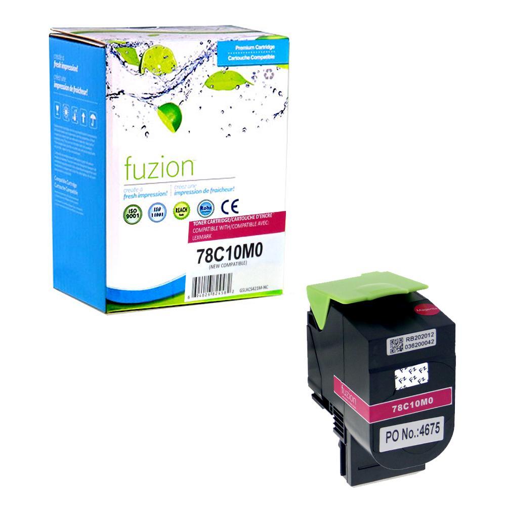 Fuzion Compatible Toner For Lexmark 78C10M0 Compatible Toner - Magenta