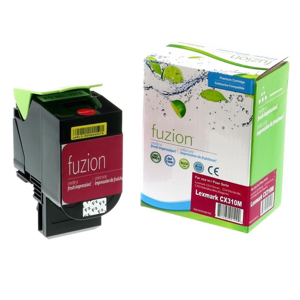 Fuzion New Compatible Toner for Lexmark 80C1SM0 - Magenta
