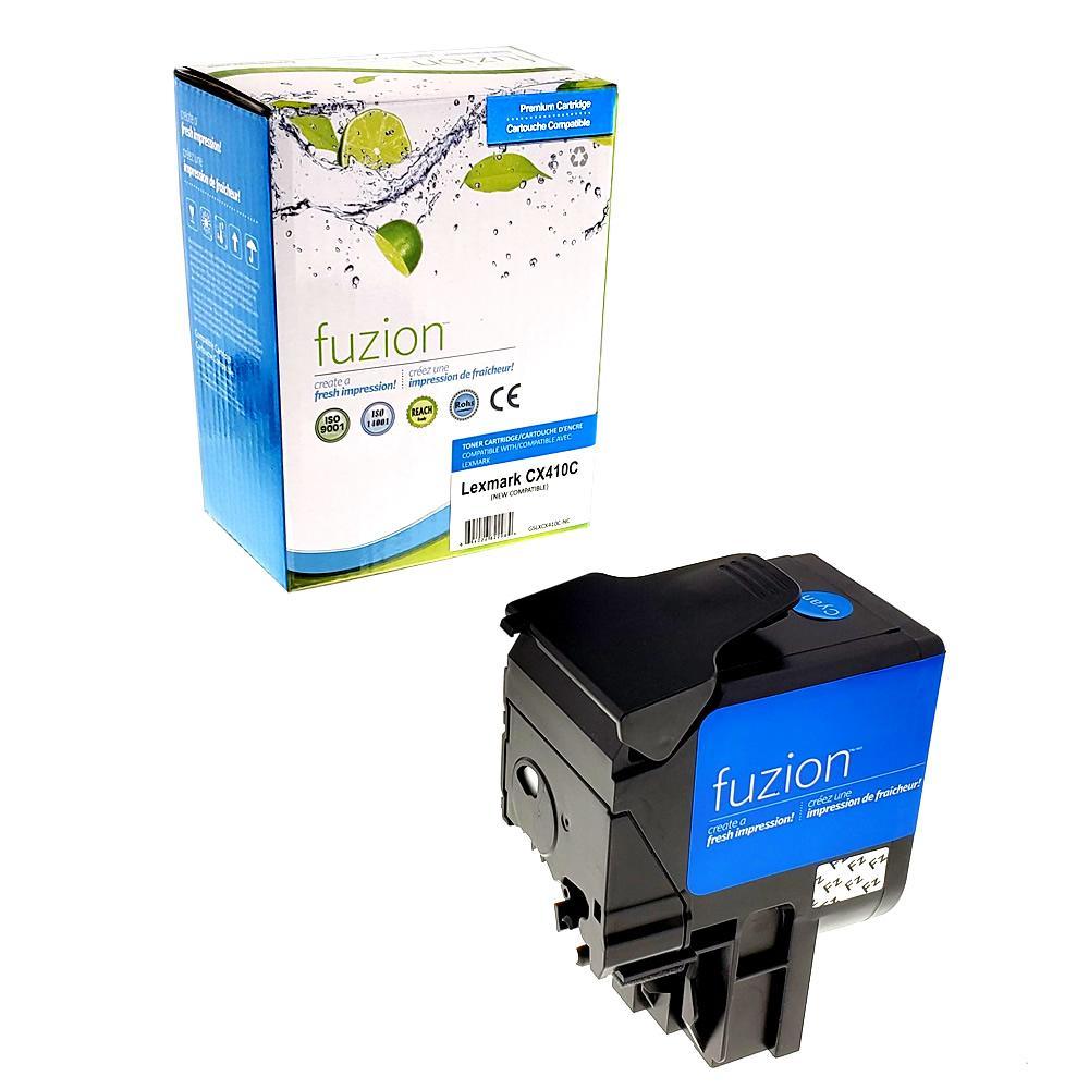 Fuzion New Compatible Toner for Lexmark 80C1HC0 - Cyan