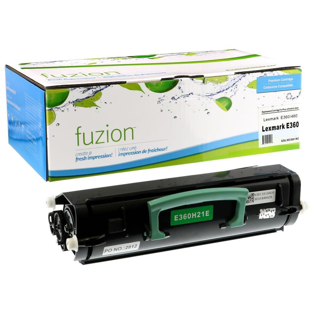 Fuzion New Compatible Toner for Lexmark E360H11A - Black