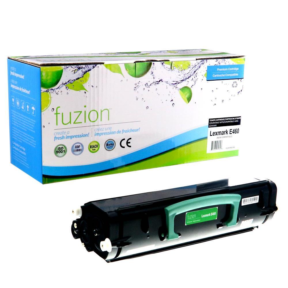 Fuzion New Compatible Toner for Lexmark E460X11A - Black