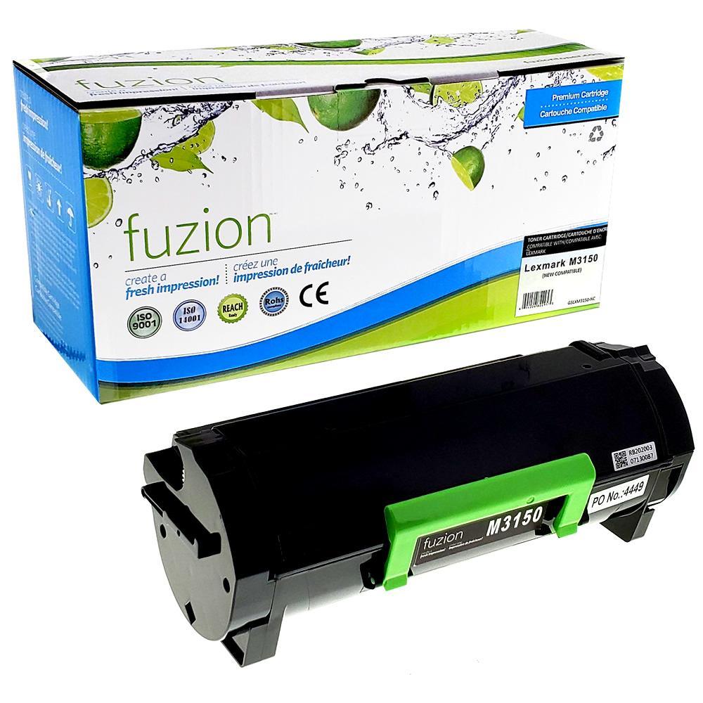 Fuzion New Compatible Toner for Lexmark 24B6186/G2517 - Black