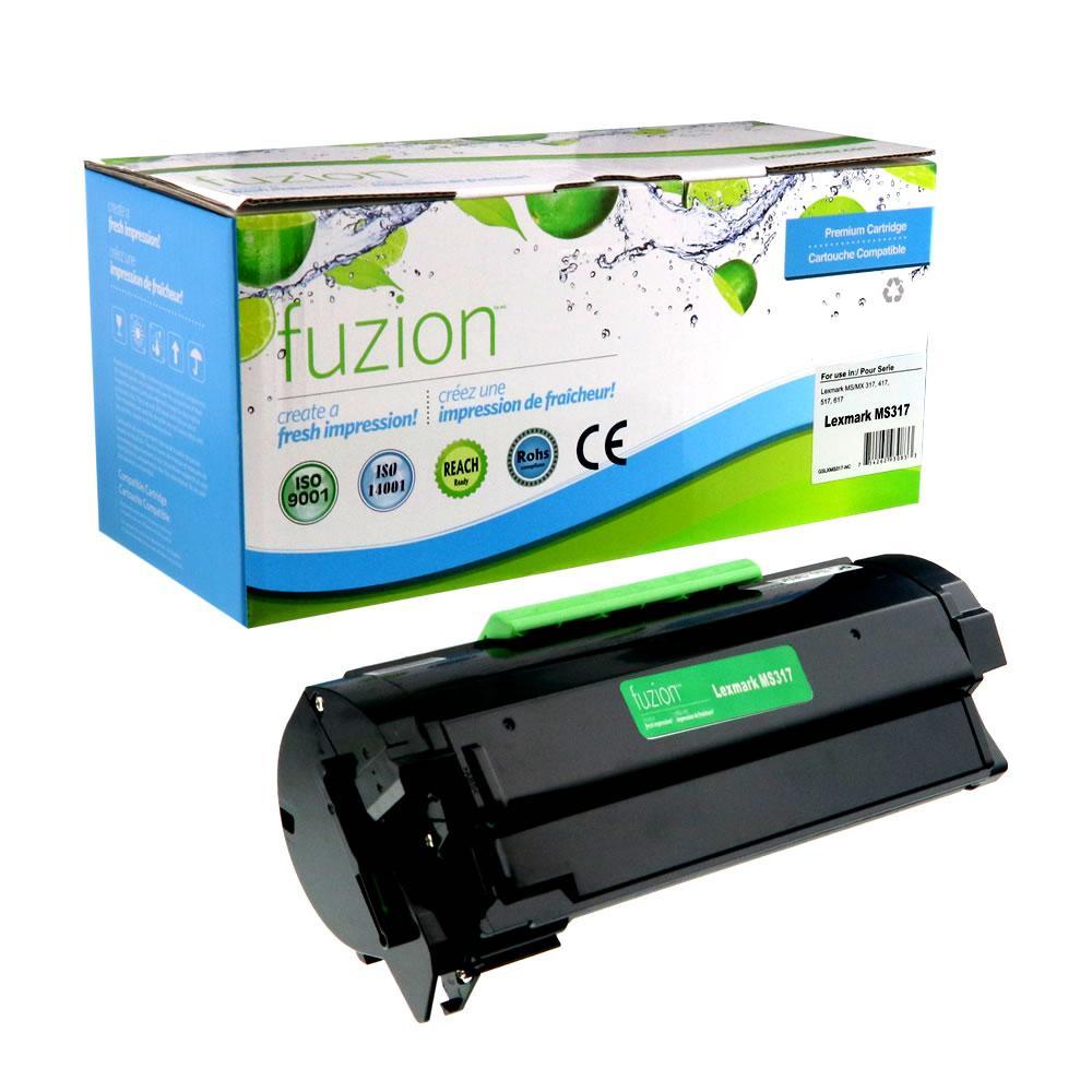 Fuzion New Compatible Toner for Lexmark 51B1000 - Black