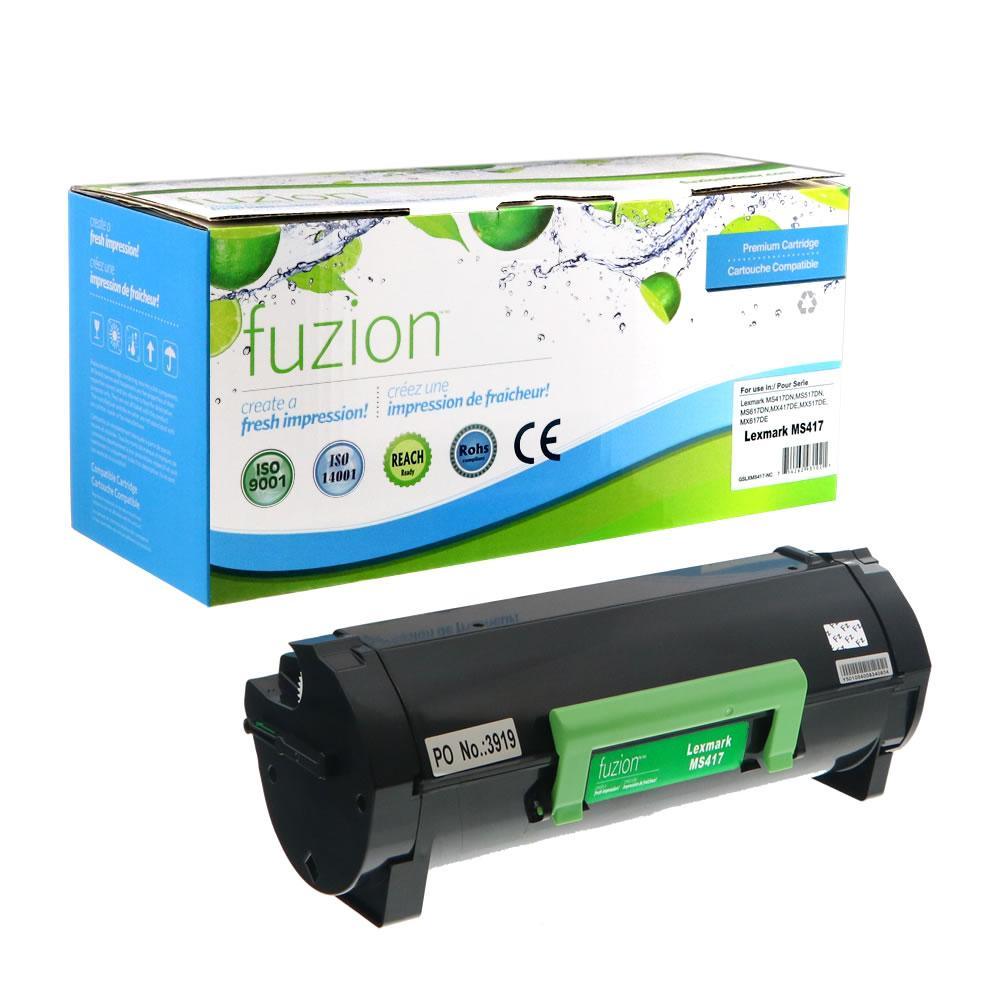 Fuzion New Compatible Toner for Lexmark 51B1H00 - Black