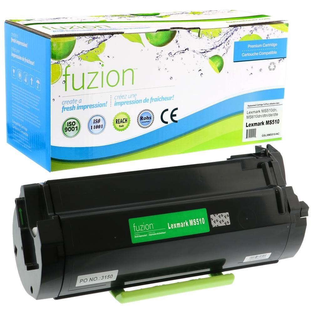 Fuzion New Compatible Toner for Lexmark 50F1U00 - Black