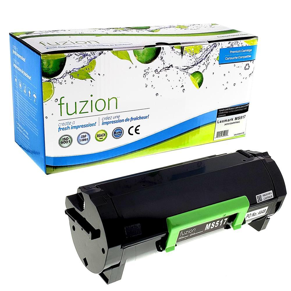Fuzion New Compatible Toner for Lexmark 51B1X00 - Black