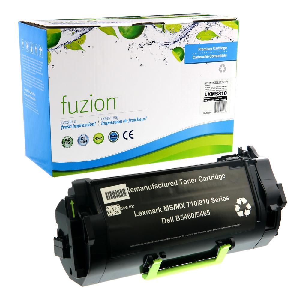 Lexmark 52D1H00 Remanufactured Toner - 521H Toner Cartridge - Laser - High Yield - 25000 Pages - Black - 1 Each