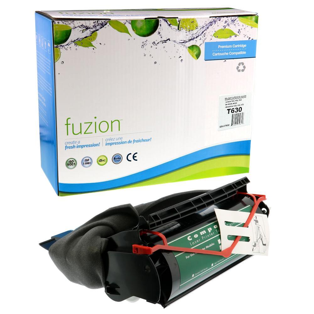 Fuzion Remanufactured Toner for Lexmark 12A7462 - Black