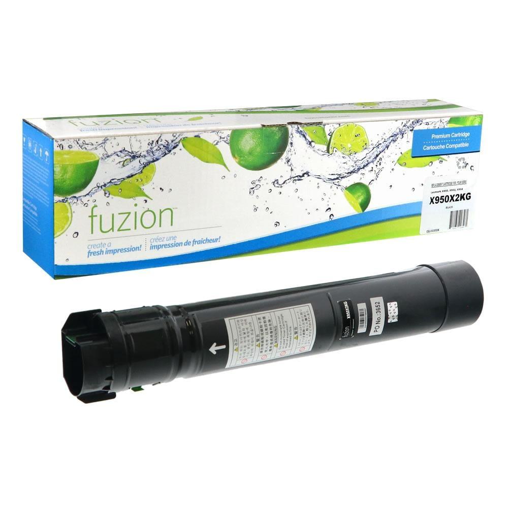 Fuzion New Compatible Toner for Lexmark X950X2KG - Black