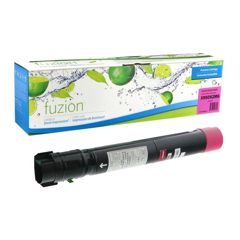 Fuzion New Compatible Toner for Lexmark X950X2MG - Magenta