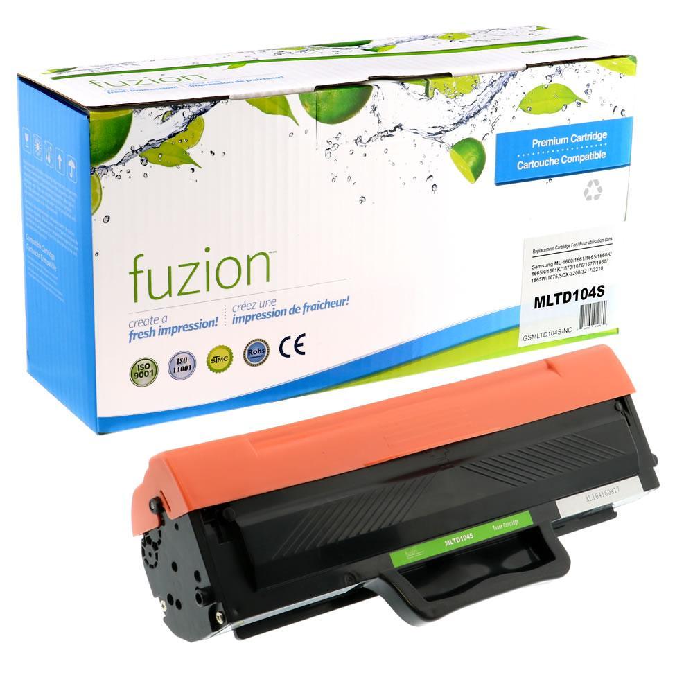 Fuzion New Compatible Toner for Samsung MLT-D104S - Black