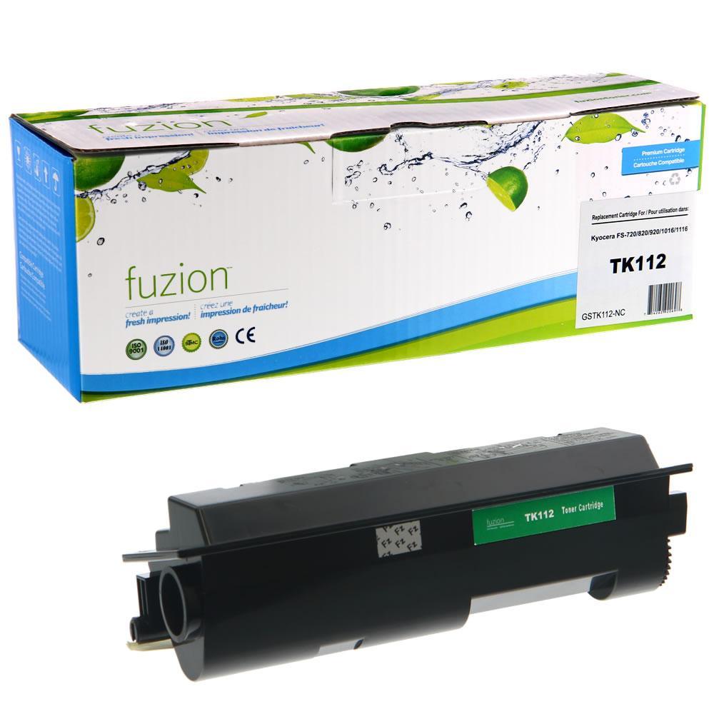 Fuzion New Compatible Toner for Kyocera Mita TK-112 - Black