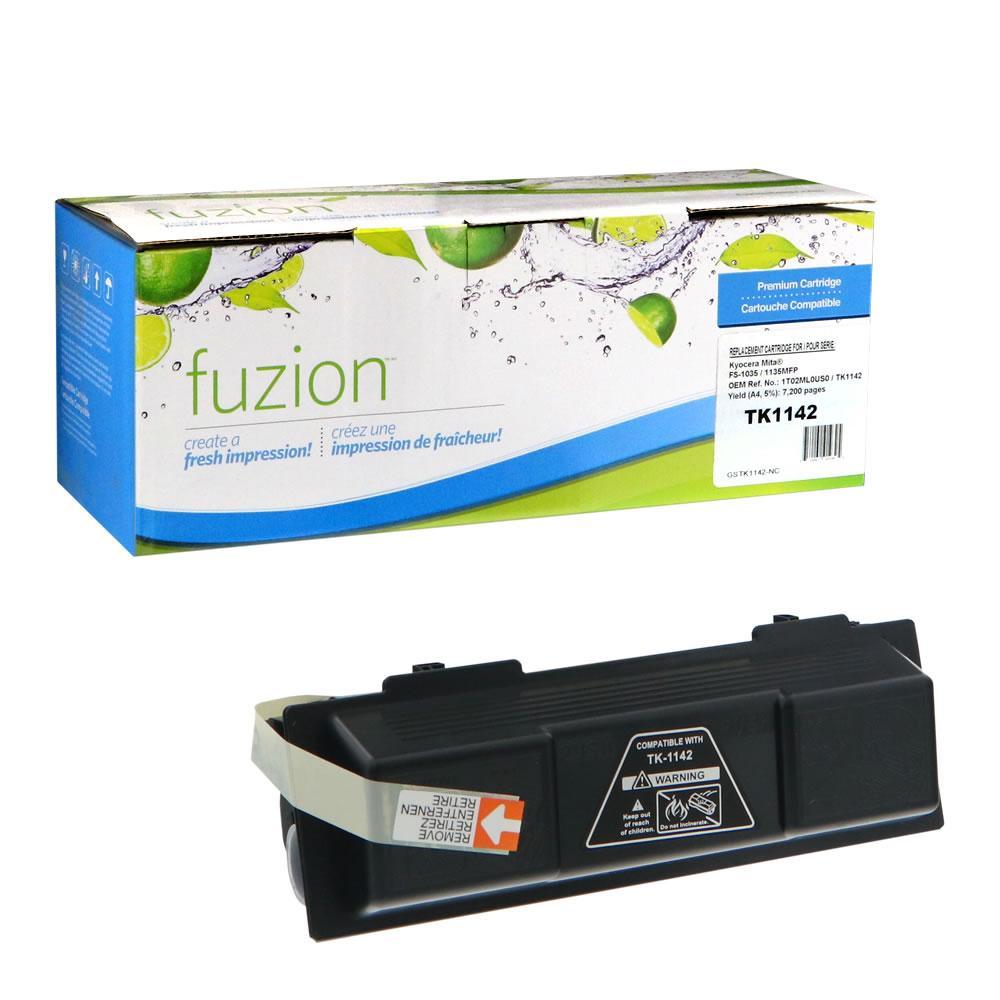 Fuzion New Compatible Toner for Kyocera Mita TK-1142 - Black