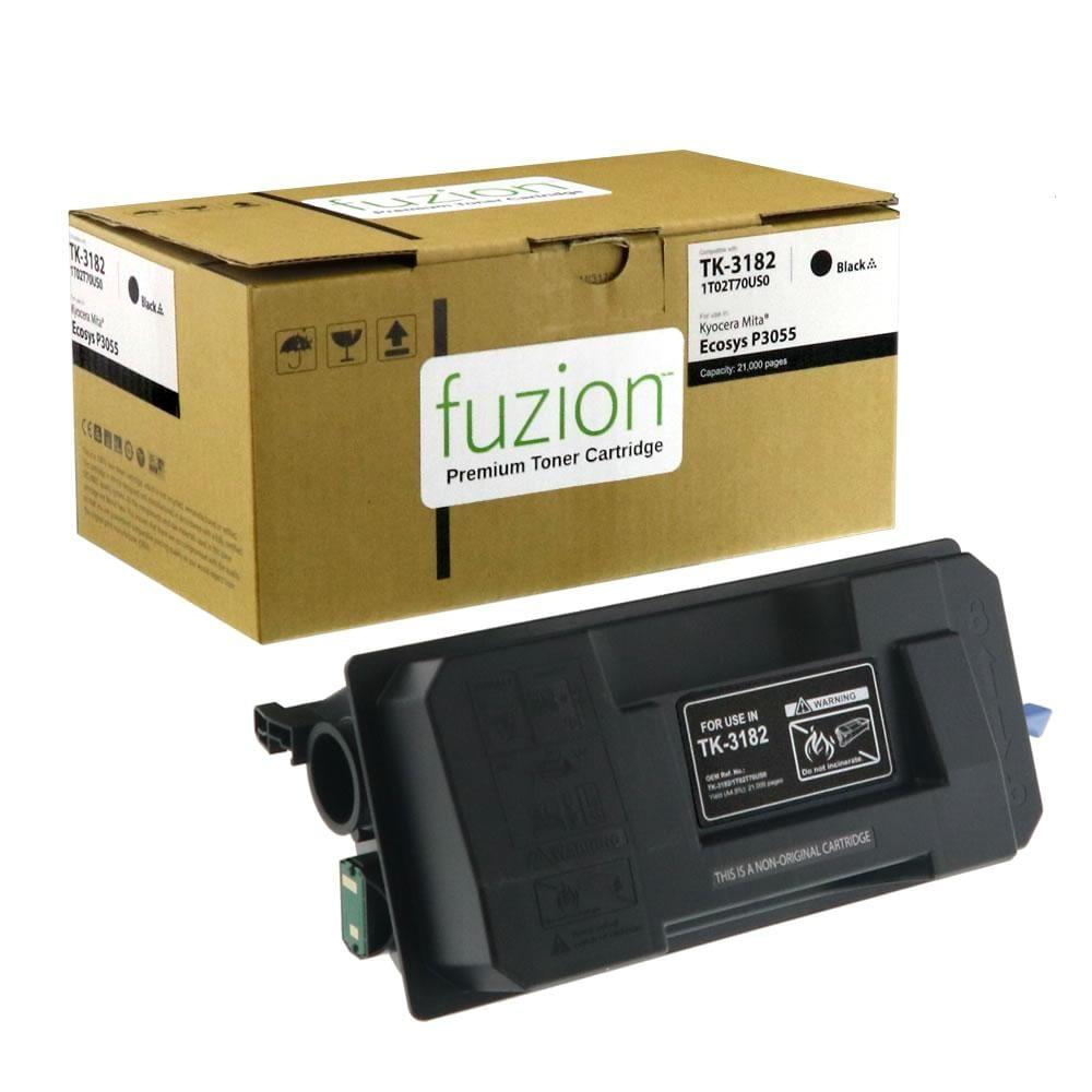 Fuzion New Compatible Toner for Kyocera TK-3182 - Black