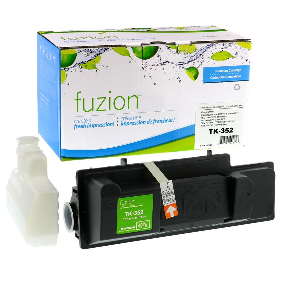 Fuzion New Compatible Toner for Kyocera Mita TK-352 - Black