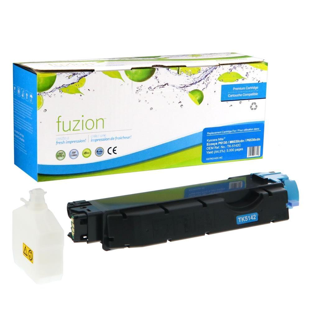 Fuzion New Compatible Toner for Kyocera TK-5142C - Cyan