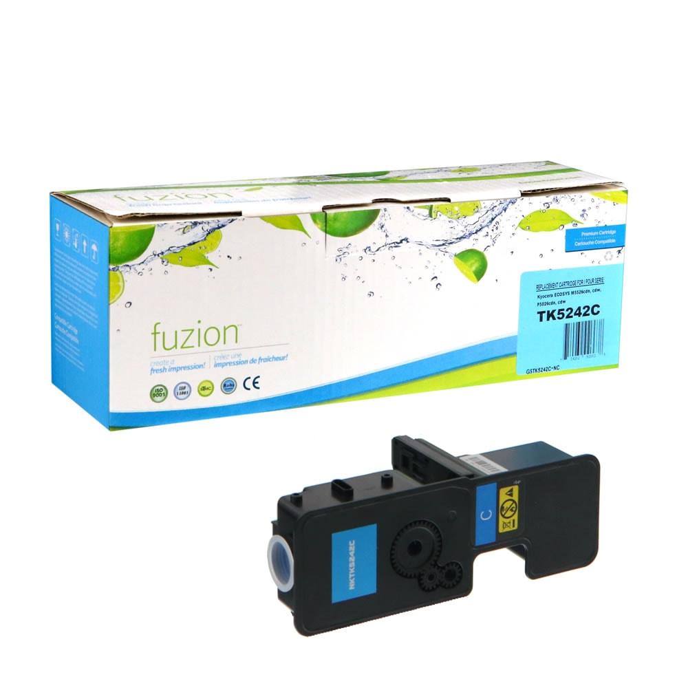 Fuzion New Compatible Toner for Kyocera TK-5242C - Cyan