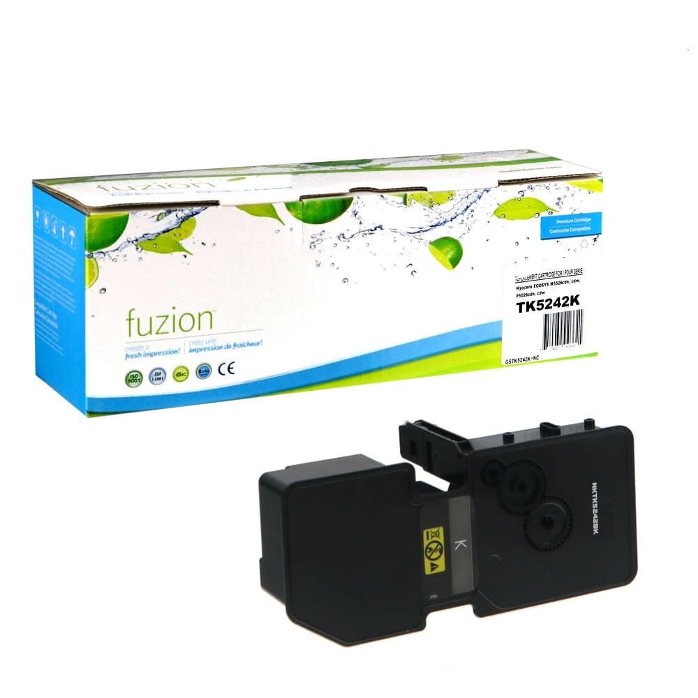 Fuzion New Compatible Toner for Kyocera TK-5242K - Black