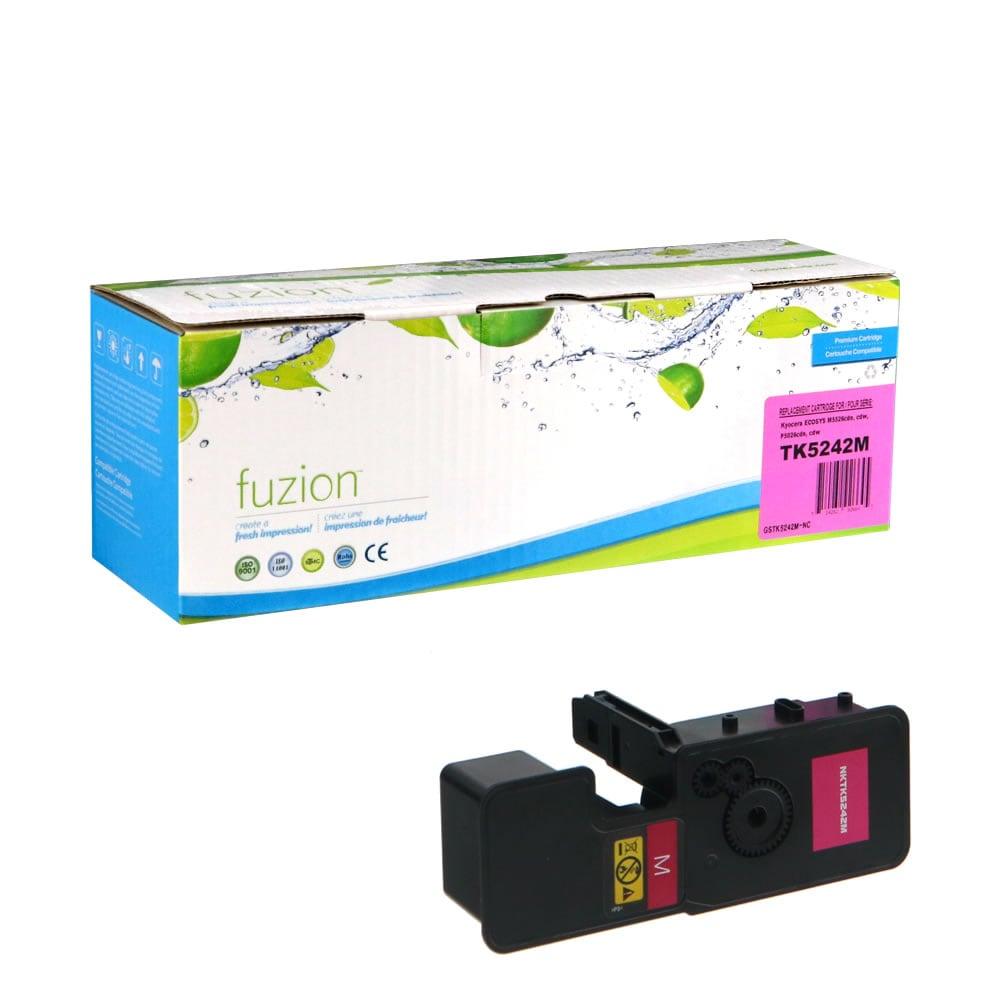 Fuzion New Compatible Toner for Kyocera TK-5242M - Magenta