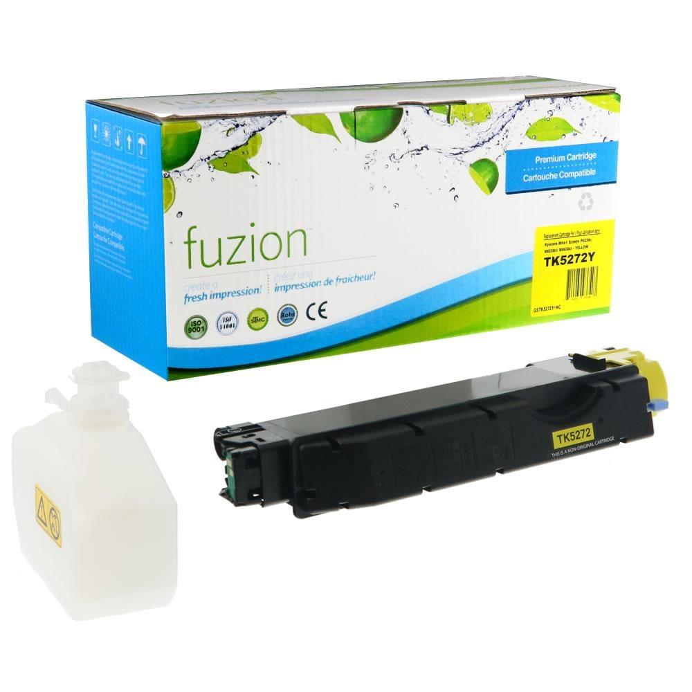 Fuzion New Compatible Toner for Kyocera TK-5272Y - Yellow